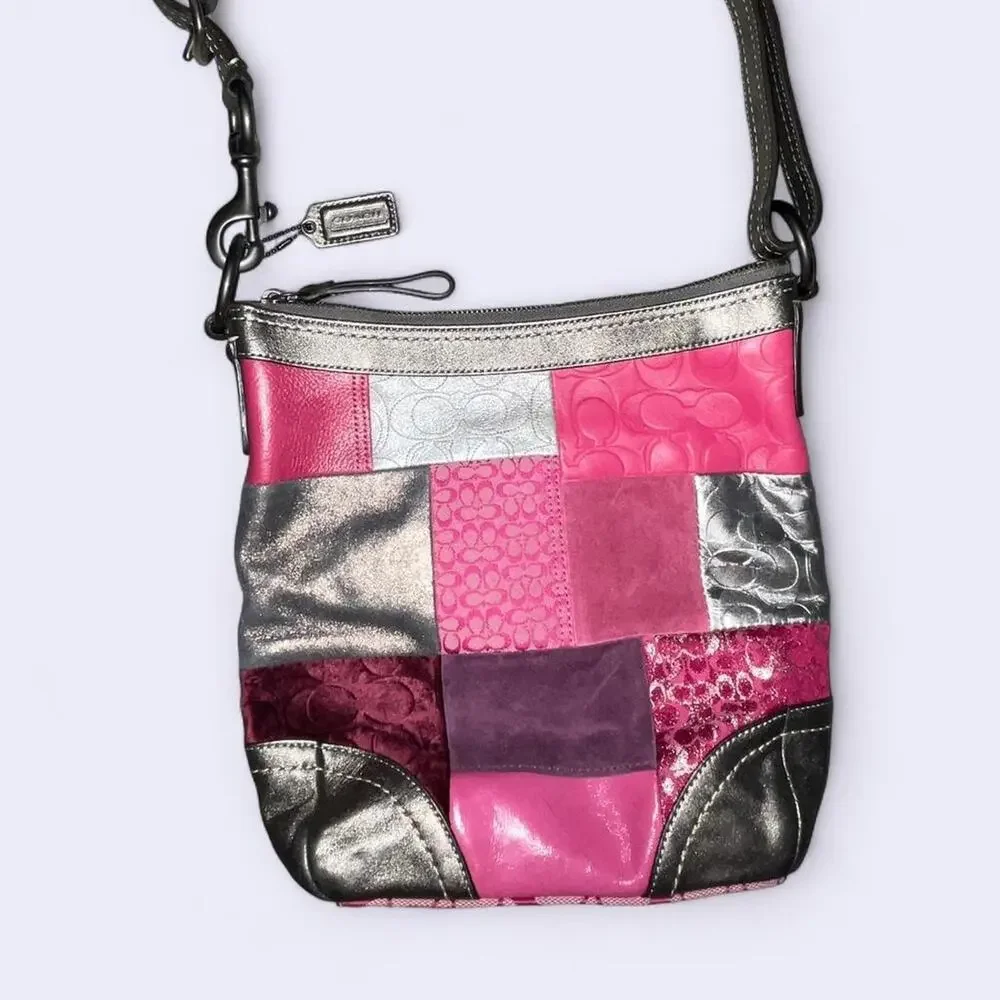 Coach vintage patchwork